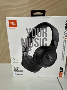 JBL Tune 660NC Over the Ear Wireless Headphones - Black (JBLT660NCBLK) - Picture 1 of 5