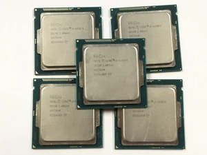 Lot of 5 -  Intel Core i3 - 4330TE / SR180  2.40Ghz  4MB  Dual-Core  LGA1150 - Picture 1 of 1