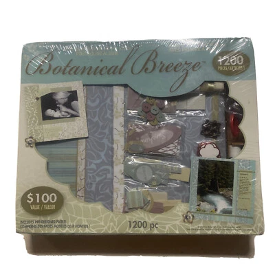 Kit de álbum de recortes Westrim Crafts Botanical Breeze kit de 1200 piezas nuevo sellado Foto 1 de 4