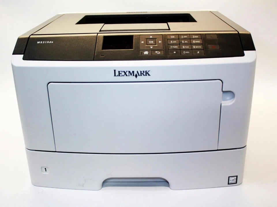 Lexmark MS315dn Monochrome Printer - Image 1 of 2