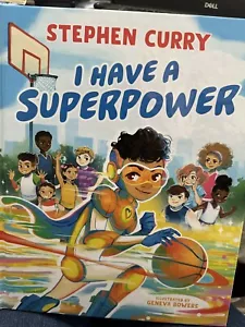 STEPHEN CURRY I HAVE A SUPERPOWER HARDBACK 2022 NEW - Picture 1 of 4