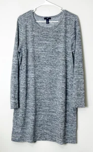 Camisa Pullover Gap Para Mujer Grande Gris Elastizada Minimalista Suelta Salón Comodidad - Imagen 1 de 10