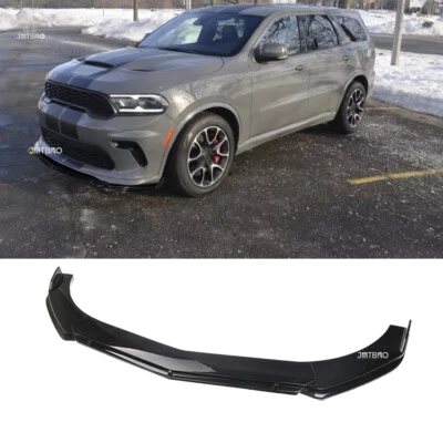 For Dodge Durango SXT R/T SRT Truck Car Front Bumper Lip Spoiler Splitter Black - Image 1 of 4