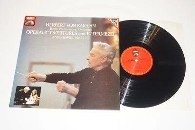 Karajan, Mutter - Operatic Overtures & Intermezzi 1981 UK 1st EMI ASD 4072 NM/NM - Image 1 of 4