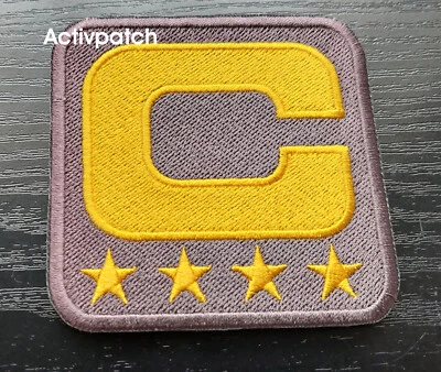 PATCHKING MADE IN GERMANY Tampa Bay Buccaneers Football NFL Captain C Gold 4 Star Gold logo patch Emblem