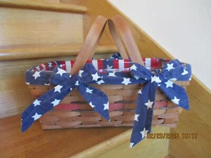 Longaberger All-American Small Market Basket Set patriotisch *Versand inklusive!* - Bild 1 von 16