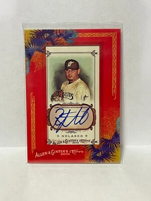 2010 Topps Allen and Ginter Autographs #RN Ricky Nolasco - Image 1 of 2
