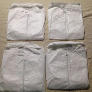 Cubiertas de uso general con cremallera blanca Pro-Safe talla grande - Imagen 1 de 8