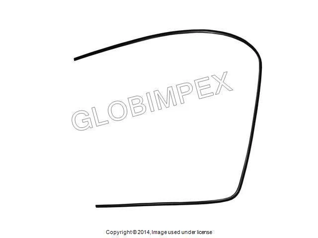 Moldura parabrisas Porsche 911 930 negro delantero derecho OEM + 1 año de garantía Foto 1 de 1