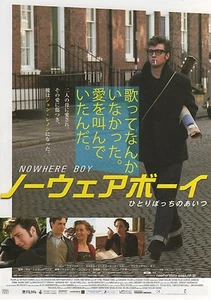 Nowhere Boy - Original Japanese Chirashi Mini Poster - John Lennon - Imagen 1 de 1