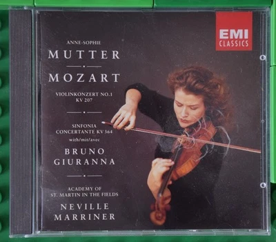 Anne-Sophie Mutter - Mozart - Violinkonzert No.1 - EMI Classics - CD - Bild 1 von 4