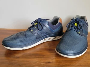 Johnston & Murphy Men's Activate U-Throat Pair of Sneakers in Navy Nubuck 10.5 - Picture 1 of 7