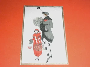 ORIGINAL  MELA KOEHLER SIGNED  ART NOUVEAU GLAMOUR POSTCARD - BKWI, 3142. - Foto 1 di 2