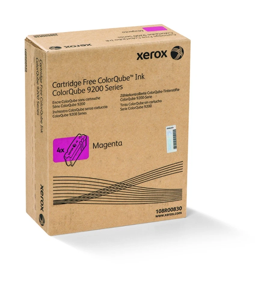 Genuine Xerox 108R00830 Magenta High Yield ColorQube Solid Ink Sticks 108R830 - Image 1 of 1