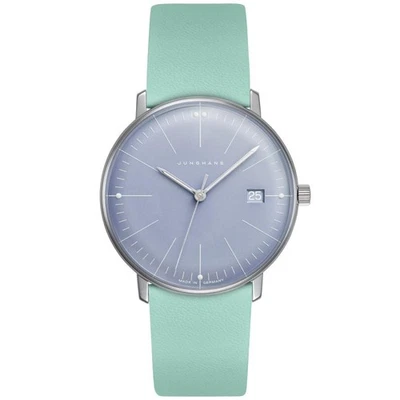 Reloj Junghans Max Bill para mujer 47/4554,02 azul claro verde azulado 32,7 mm 2025 Foto 1 de 4