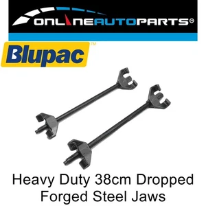 Set 2 Extra Heavy Duty Coil Spring Compressor 4 Jaw Type Tool 1/2" Drive Clamp - Picture 1 of 2