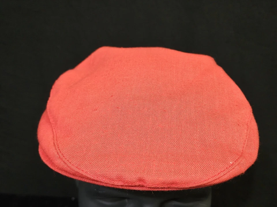 De Colección Años 90 Stetson Adam Rojo Gorra Plana Botón Para Hombre EE. UU. Informal Sombreros Azul 7 1/8 Foto 1 de 4