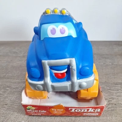 Nuevo Hasbro Tonka 2007 Chuck & Friends Biggs azul grueso suave Monster Truck  Foto 1 de 4