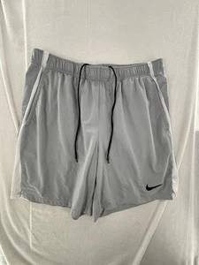 Nike Shorts Herren 2XL Standard Fit Dri Fit Grau - Bild 1 von 7