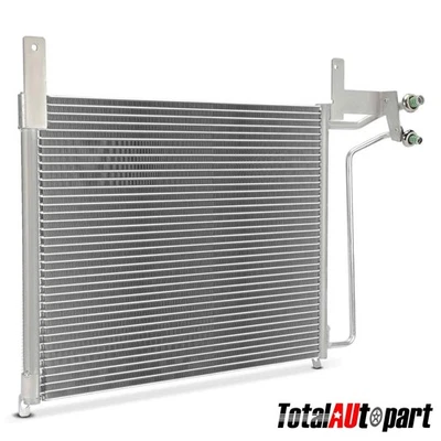 AC A/C Condenser w/ Bracket for Ford Ranger 1983-1989 Bronco II 1984 1985-1989 - Image 1 of 4