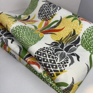 Outdoor Fabric PINEAPPLE Tiki Tropical PKL Studio BTY x 54 W Pattern Summer - Picture 1 of 6