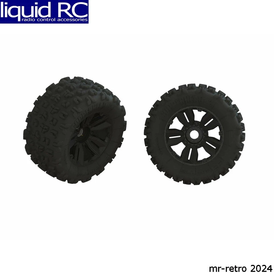 ARRMA dBoots Copperhead2 Big Block Mt Tire Set Pair ARA550089 RC Tire