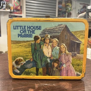 Vintage ~ Little House On The Prairie Metal Lunch Box  (1978) No Thermos - Picture 1 of 16