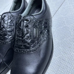 FootJoy DryJoys Women’s Golf Shoes Black Waterproof Size 9.5W Performance NEW - Picture 1 of 7