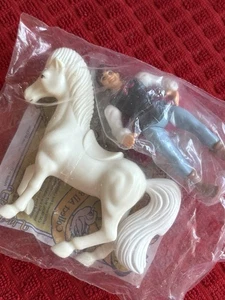 VINTAGE MCDONALDS HAPPY MEAL 1992 SNOW WHITE AND THE SEVEN DWARFS PRINCE & HORSE - Bild 1 von 4
