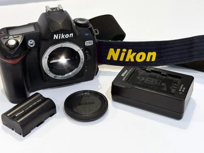 Nikon D-70 6.1MP Digital SLR Camera Body - Great Condition - 7.9k Shutter Count. - Image 1 of 4