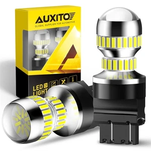 AUXITO 3156 3157 LED Backup Tail Light Reverse Bulb White For Ford F-150 F-250 - Picture 1 of 10