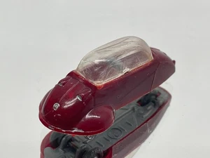 SIKU V030 MESSERSCHMITT KABINENROLLER KR175 1953 -PLASTIC -RED 1:60- GOOD - 546 - Picture 1 of 7