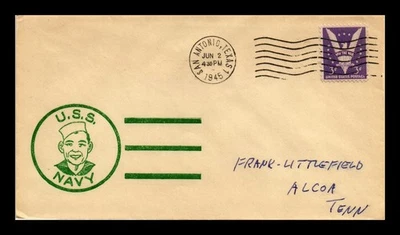 SELLOS DR JIM PORTADA DE ESTADOS UNIDOS SEGUNDA GUERRA MUNDIAL PATRIÓTICA MARINA DE ESTADOS UNIDOS SAN ANTONIO TEXAS Foto 1 de 2