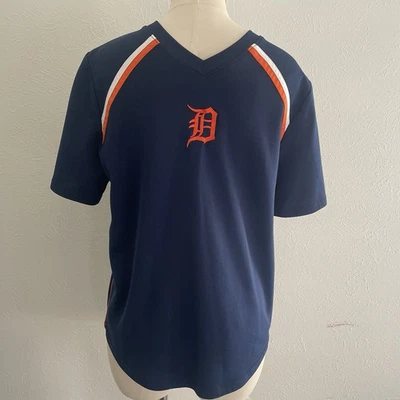 Vintage 2009 Detroit Tigers MLB Jersey Shirt VF Imagewear Men’s Medium Navy - Image 1 of 4