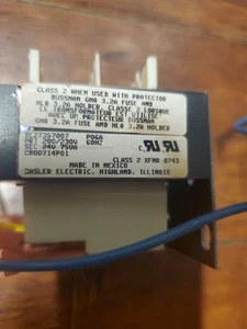 Trane Basler Transformer BE27357007 PRI 200/230 SEC 24V 75 VA - Picture 1 of 4