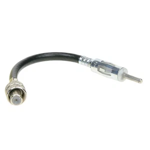 Auto Radio Antennen Adapter Kabel schraub Anschluss auf DIN Stecker - Bild 1 von 1