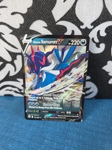 Hisuian Samurott V 101/189 Swsh10: Astral Radiance Holo - Picture 1 of 2