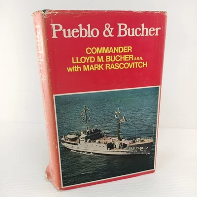 Pueblo & Bucher USS Pueblo Seized North Korea 1968 Espionage True Story Book - Image 1 of 4
