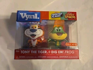 Funko Vynl 2 Pack TONY the TIGER and DIGEM FROG Vinyl Figuren Target Exclusive - Bild 1 von 2