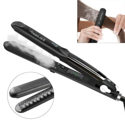 Straightener Professional Styler Salon Steam Flat Iron - All Hair Types - Image 1 of 4
