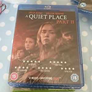 A Quiet Place: Part II Blu-ray (2021) Emily Blunt, Krasinski (DIR) cert 15 - Picture 1 of 3