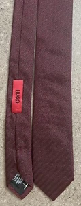 HUGO BOSS Krawatte Business Herren Rotton Slim 100% Seide - Bild 1 von 2