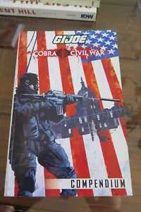 G.I. JOE COBRA CIVIL WAR COMPENDIUM TPB SC IDW GI VERY RARE OOP - Picture 1 of 4
