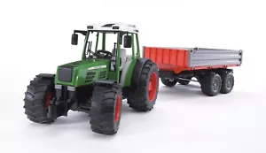 New Bruder Fendt 209 S.Tractor With Trailer Farming Vehicle 02104 - Picture 1 of 3