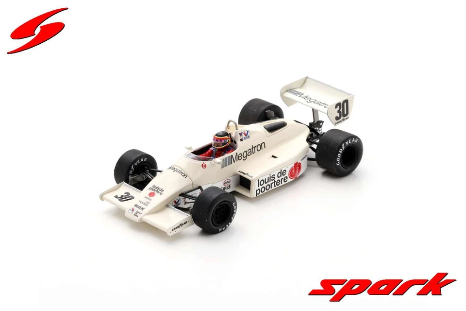 Spark 1/43 Arrows A6 #30 Detroit GP 1983 Thierry Boutsen S5788 - Immagine 1 di 1