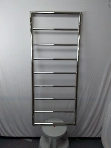 Chrom Handtuchhalter mit Beschlägen und Ventilen. 1260x520mm - Bild 1 von 8
