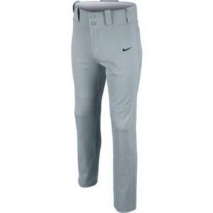 Nike Pantaloni da Baseball Ragazzo Core Dri-FIT Orlo Aperto 615283-052 Grigio - Foto 1 di 1