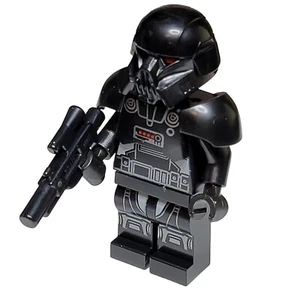 Genuine NEW Lego Dark Trooper Minifigure w Blaster sw1161 75324 25315 - Picture 1 of 4