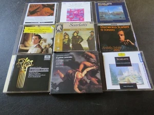 SCARLATTI & SCARLATTI/AVISON - Sonatas - 9 x CD Job lot - Tomsic/Pogorelich - Picture 1 of 11
