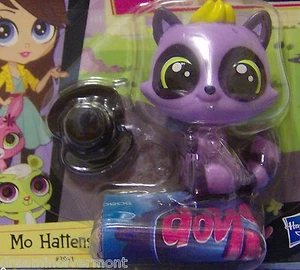 Littlest Pet Shop Mo Hattenson con sombrero negro FUERA DE PAQUETE #3951 - Imagen 1 de 1